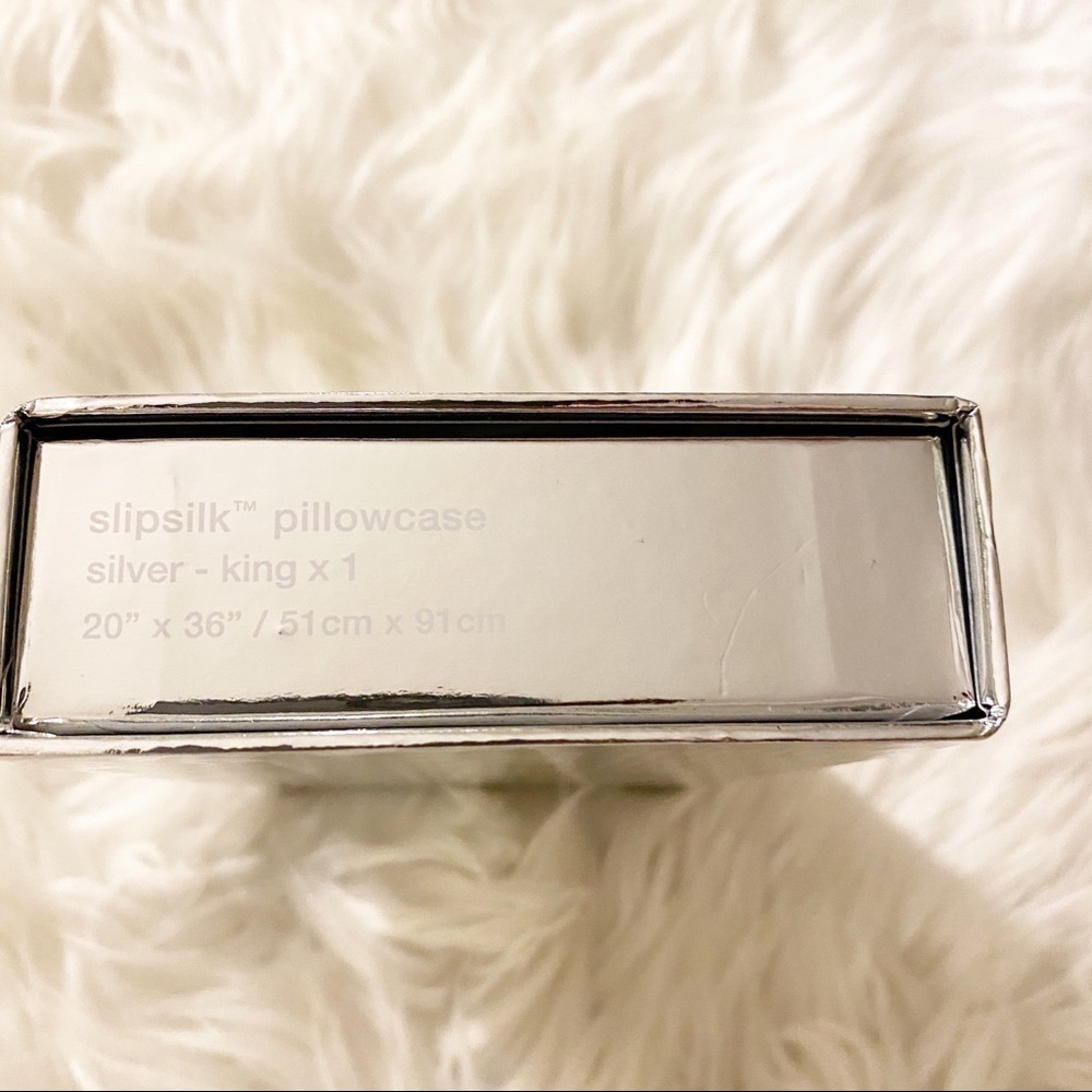 SLIP Pure Silk King Pillowcase & Eye mask NEW - Picture 3 of 16